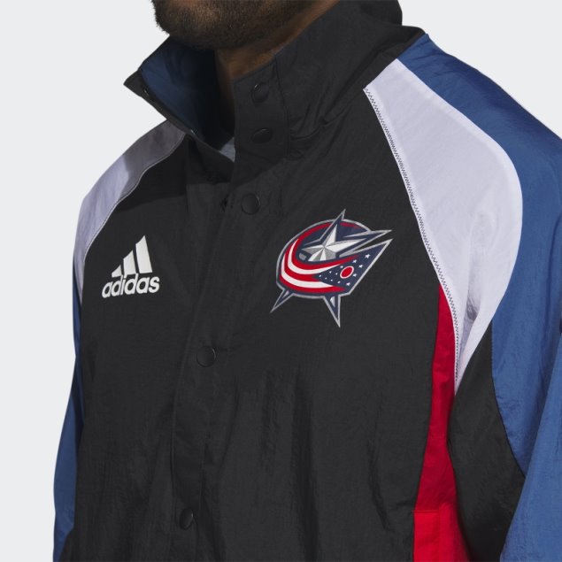 Adidas Chaqueta Retro Azul Inversa Negro