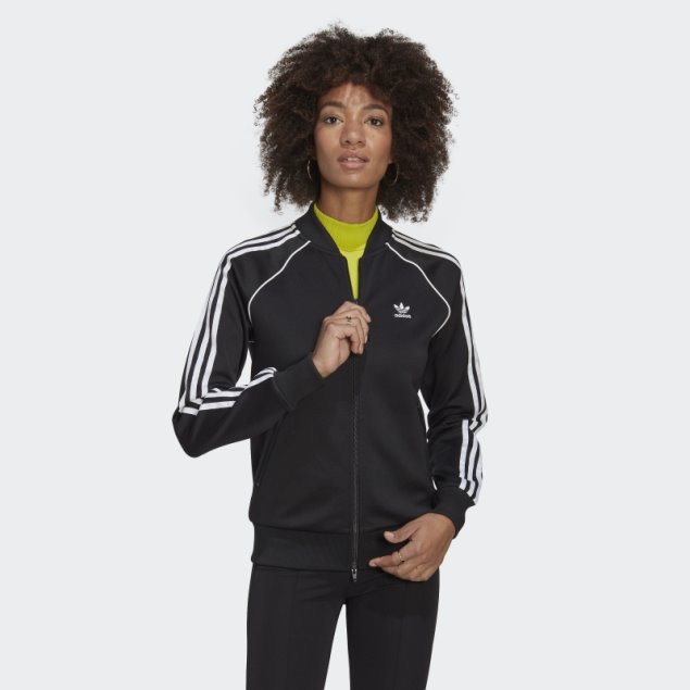 Adidas Chaqueta De Chándal Primeblue Sst Negro