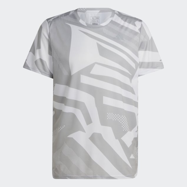 Camiseta Own The Run Temporada Adidas Gris