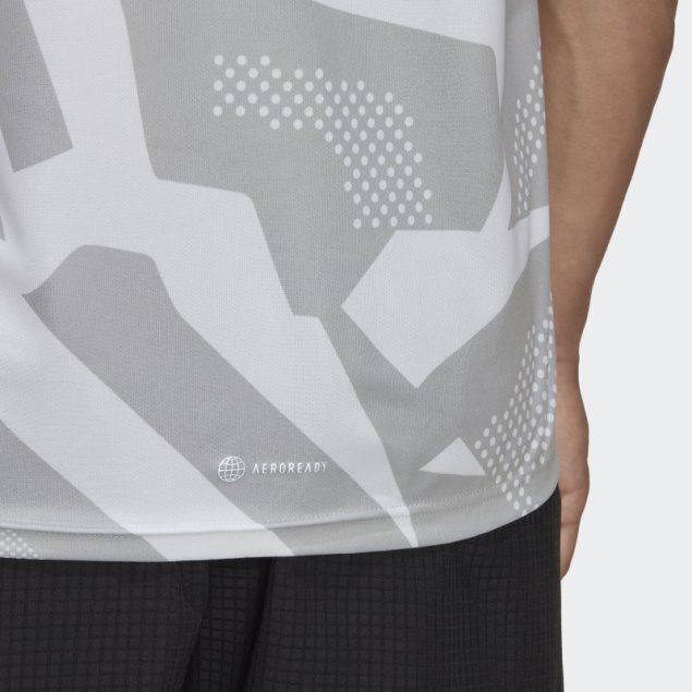 Camiseta Own The Run Temporada Adidas Gris