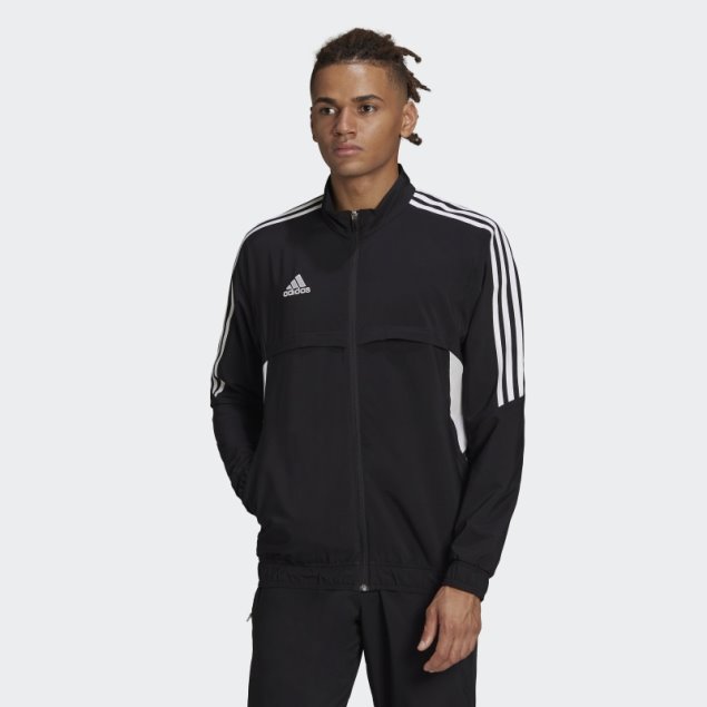 Sudadera Negra Condivo 22 De Presentacion Adidas