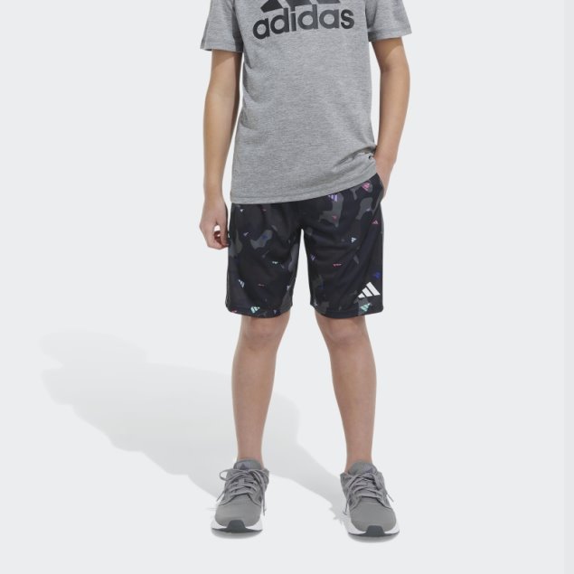 Pantalón Corto Adidas Camo Aop Negro