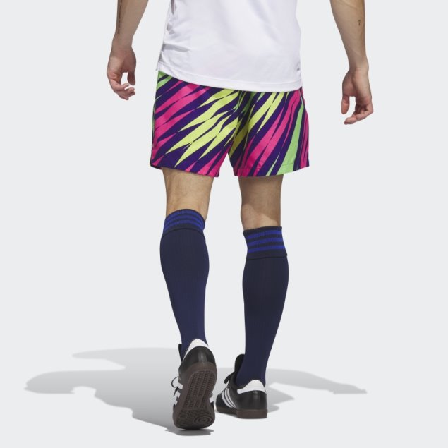 Pantalón Corto De Portero Adidas College Violeta Icono De México