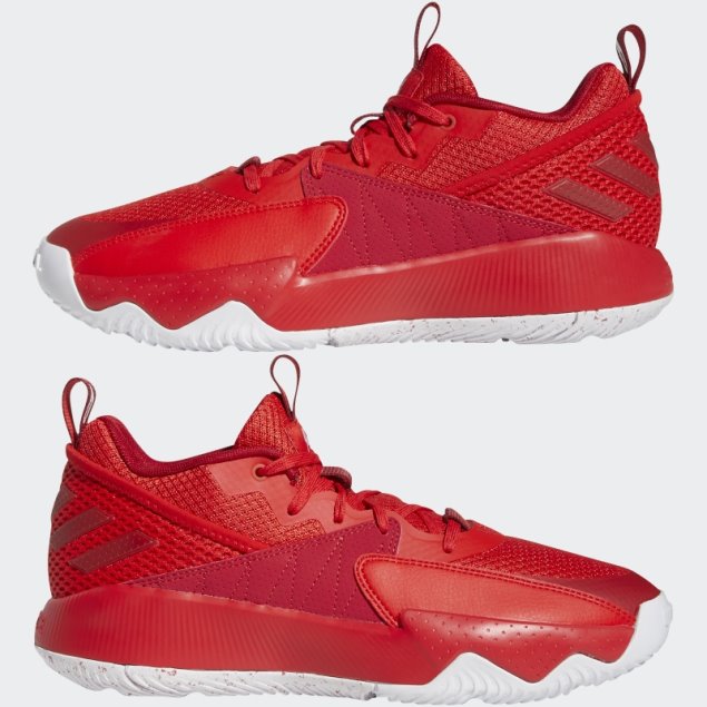 Zapatillas De Baloncesto Adidas Rojas