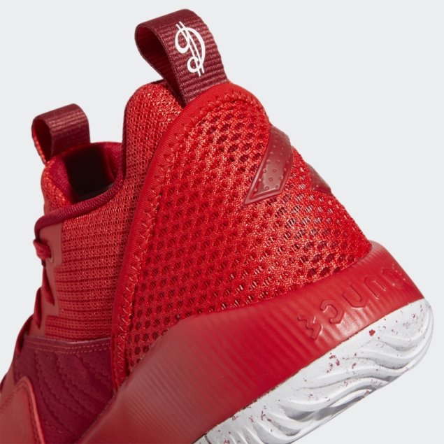 Zapatillas De Baloncesto Adidas Rojas