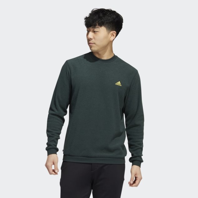 Sudadera Verde Adidas Core Crew
