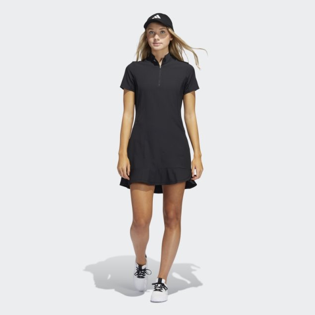 Vestido Volante Adidas Negro