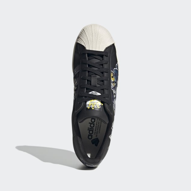 Zapatillas Adidas Superstar Negras/blancas