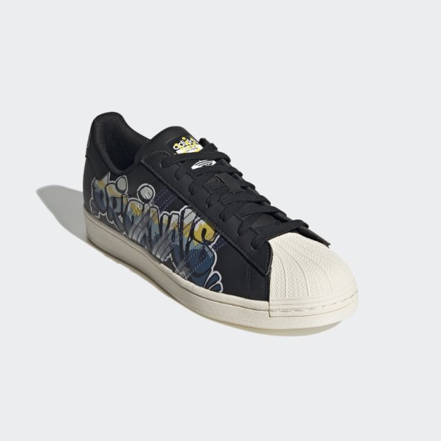 Zapatillas Adidas Superstar Negras/blancas