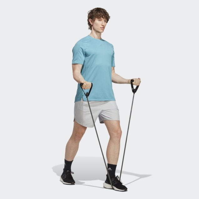 Adidas Gris Diseñado Para Pantalones Cortos De Entrenamiento