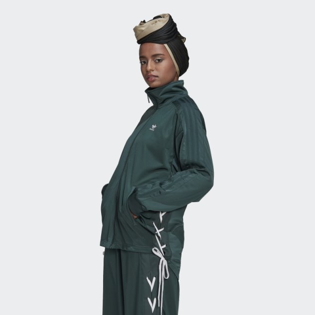 Chaqueta De Chándal Con Cordones Siempre Original Verde Mineral Adidas