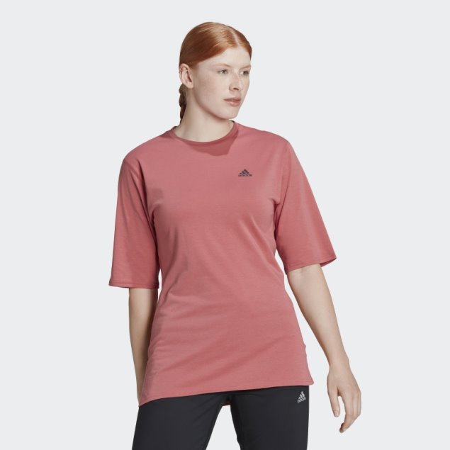Iconos De Carrera Hechos Con La Naturaleza Camiseta De Running Roja Adidas
