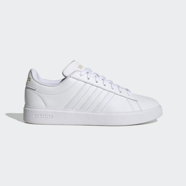 Adidas Grand Court Cloudfoam Lifestyle Court Comfort Zapatos Oro Metalizado