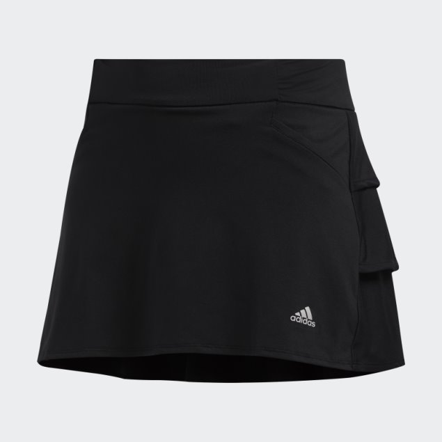 Falda Pantalón Negra Con Volantes Adidas