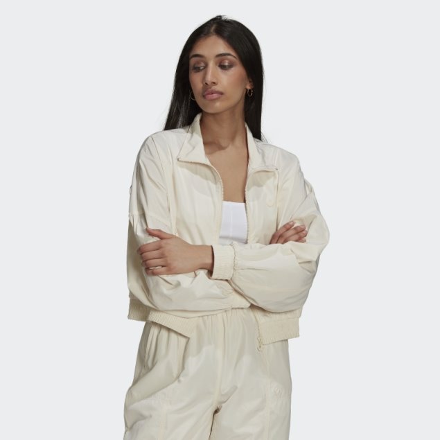 Sudadera Adicolor Nylon Adidas Blanco