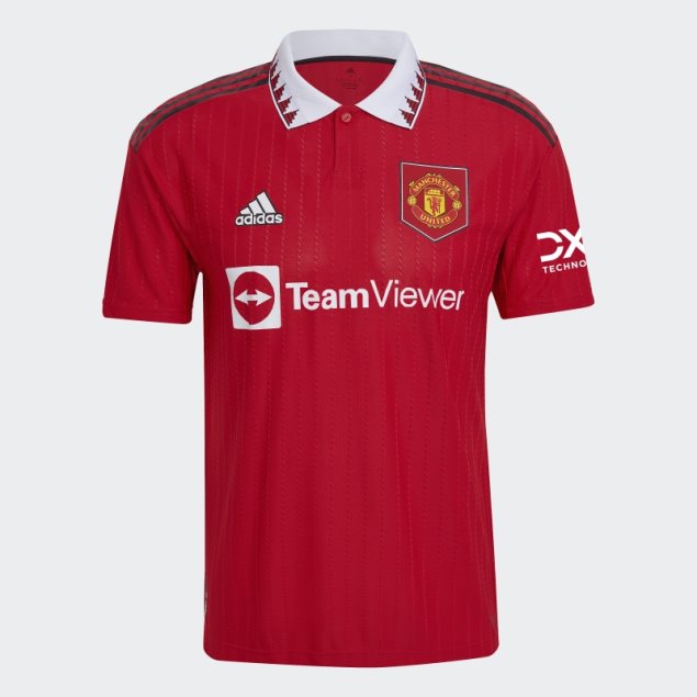 Camiseta Adidas Manchester United Primera Equipación 22/23 Rojo Real