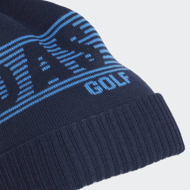 Gorro Adidas Golf Pompom Azul Marino