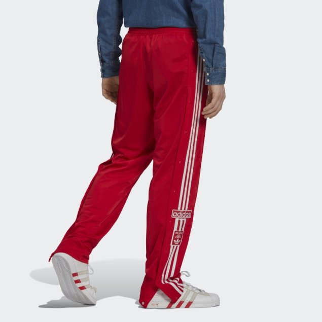 Pantalones De Chándal Adibreak Clásicos Adicolor Rojo Adidas