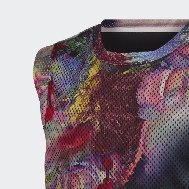 Camiseta Melbourne Tennis Match Adidas Multicolor