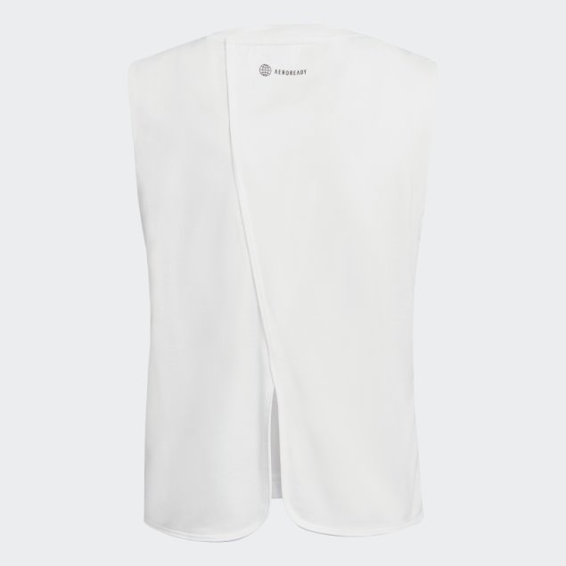 Camiseta Adidas Aeroready Girl Power Blanca