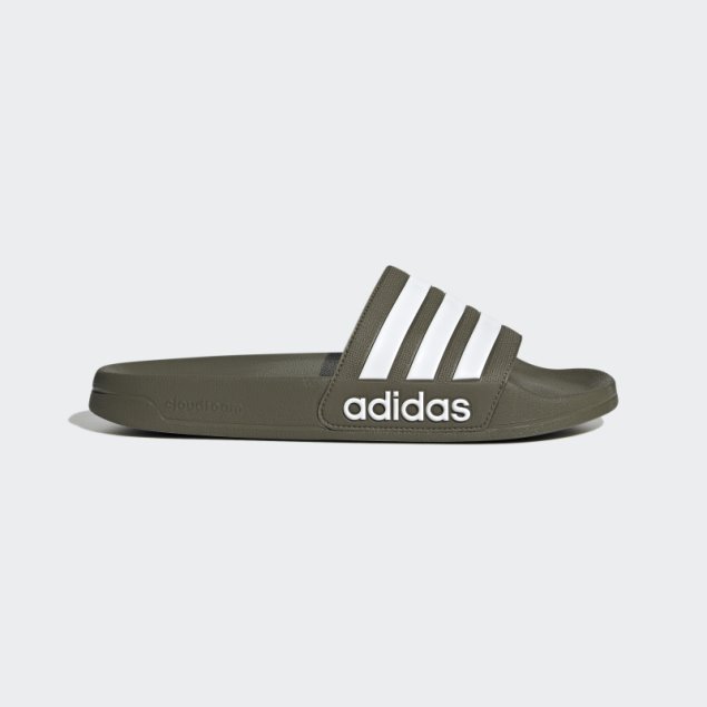 Chanclas De Ducha Adilette Verde Oliva Adidas