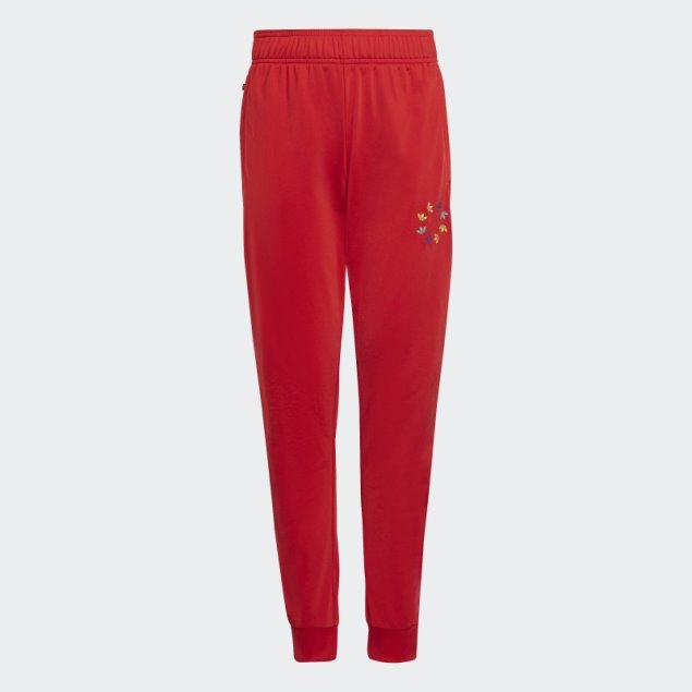 Pantalón De Chándal Adidas Adicolor Rojo