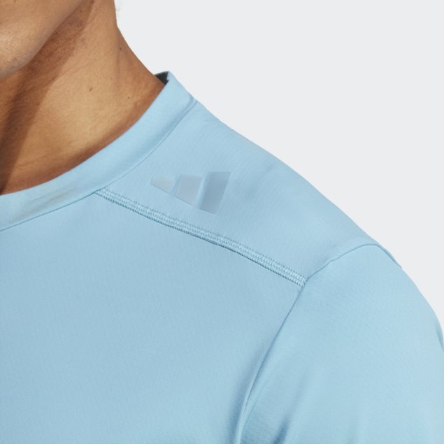 Camiseta De Entrenamiento De Cordura De Entrenamiento Azul Diseñada 4 Adidas