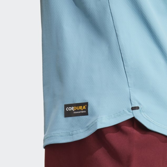 Camiseta De Entrenamiento De Cordura De Entrenamiento Azul Diseñada 4 Adidas