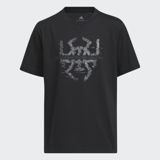 Donovan Mitchell D.o.n. Camiseta Número 4 Negra Adidas