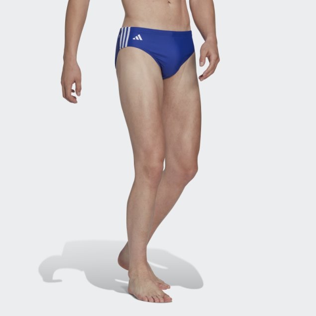 Bañador Azul Clásico Con 3 Rayas De Adidas
