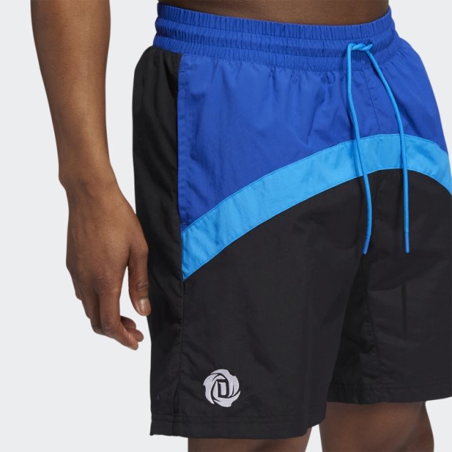 Rosa Pantalones Cortos Adidas Negro