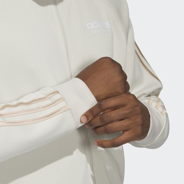 Chamarra Adidas Basketball Select De Aluminio