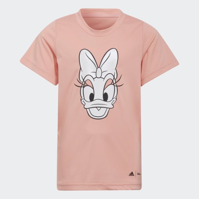 Camiseta Adidas Con Diseño De Margaritas Y Patos De Disney