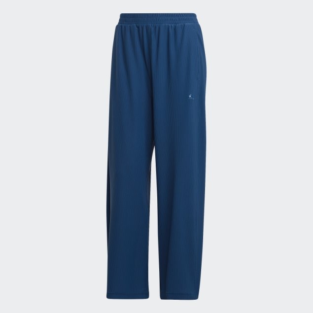 Pantalones 7/8 De Pernera Ancha Aeroready Studio Marino Adidas