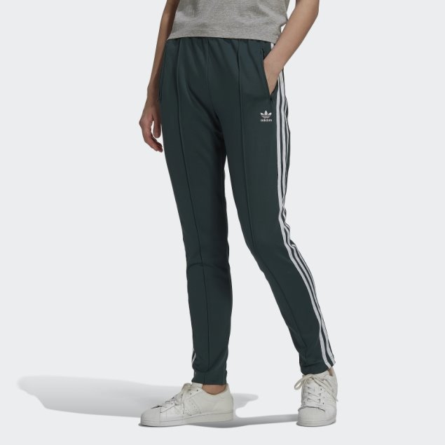Pantalón De Chándal Adidas Primeblue Sst Verde Mineral