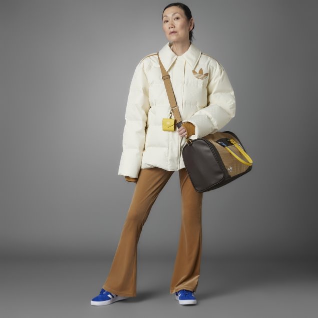 Marrón Desierto Adidas Adicolor 70s Flared Leggins