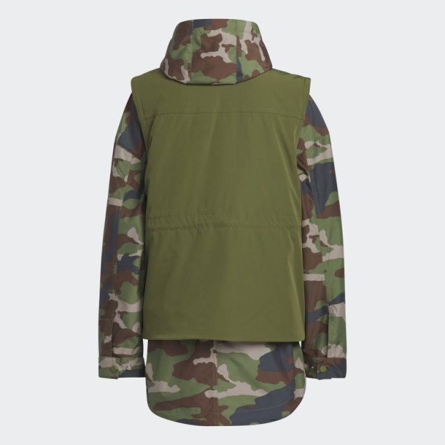 Chaqueta Adidas 2fer (todos Los Géneros) Aop Camo