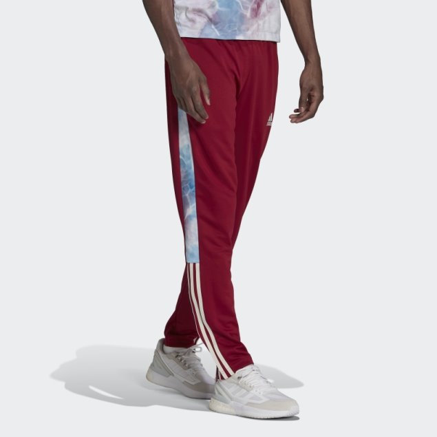 Pantalón De Chándal Adidas Tiro Burdeos
