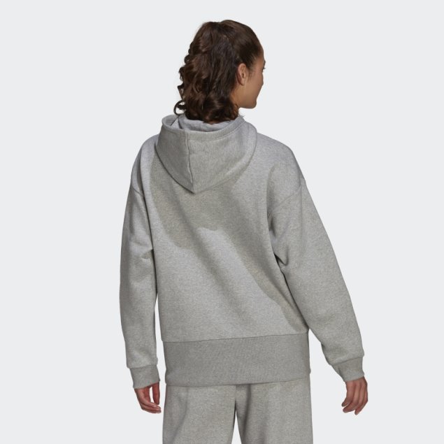Sudadera Con Capucha Essentials Studio Gris Medio Adidas