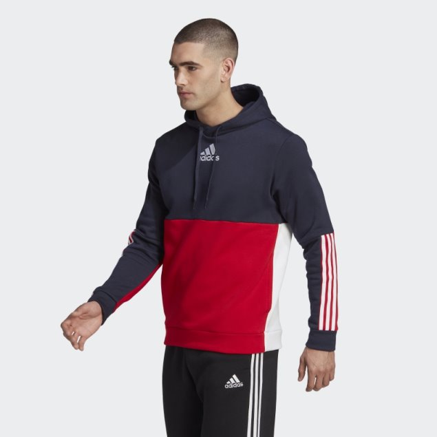 Sudadera Con Capucha De Polar Con Bloques De Color Ink Essentials Adidas