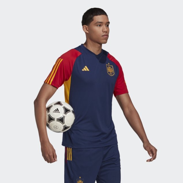 Camiseta De Entrenamiento Tiro Adidas Azul Marino España