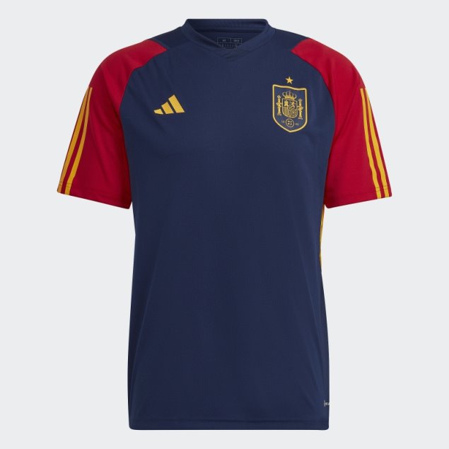 Camiseta De Entrenamiento Tiro Adidas Azul Marino España