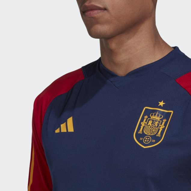 Camiseta De Entrenamiento Tiro Adidas Azul Marino España