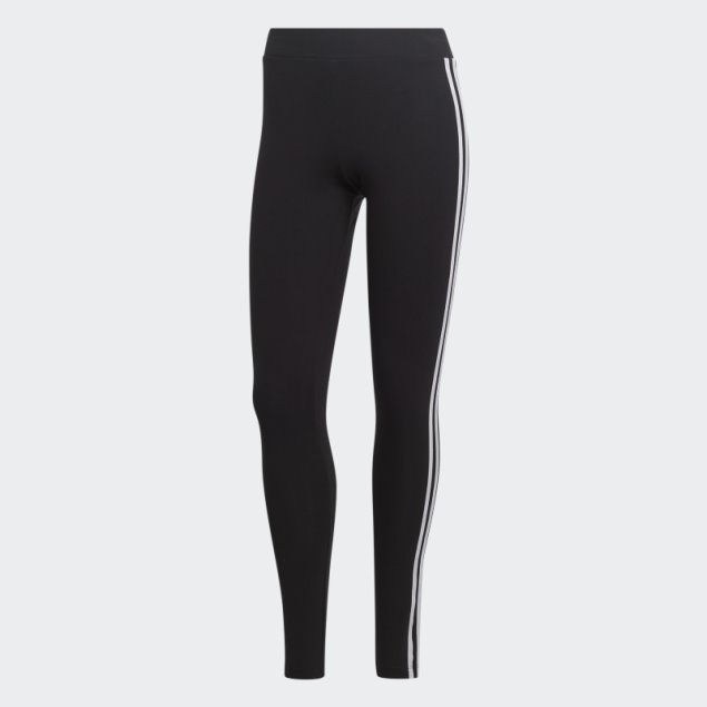 Leggings Negros Adidas Adicolor Classics Con 3 Rayas