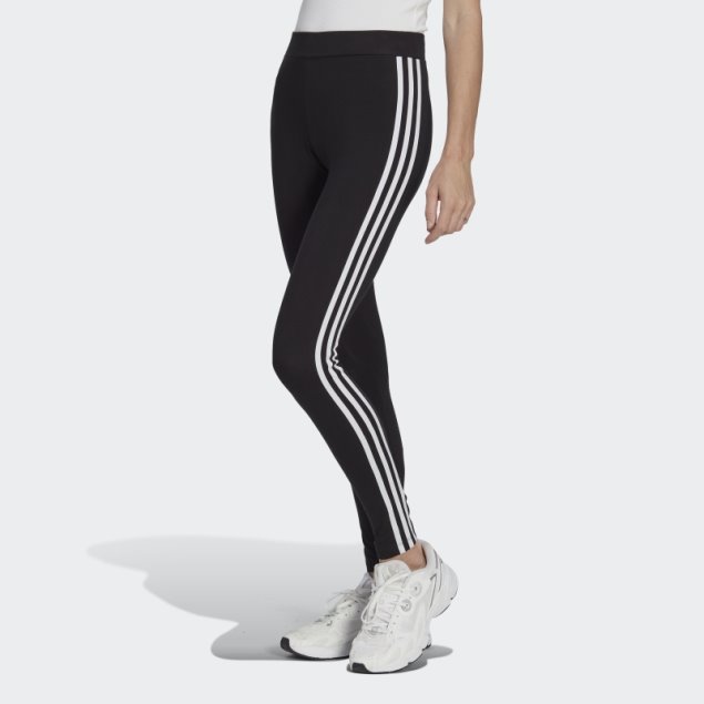 Negro Adidas Adicolor Classics 3-stripes Leggins