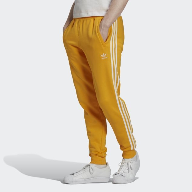 Pantalones Adicolor Classics 3 Rayas Adidas Oro