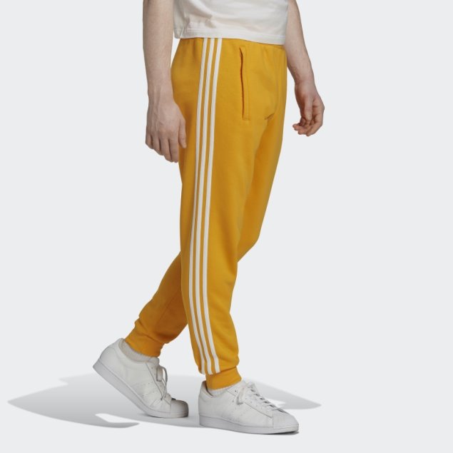 Pantalones Adicolor Classics 3 Rayas Adidas Oro