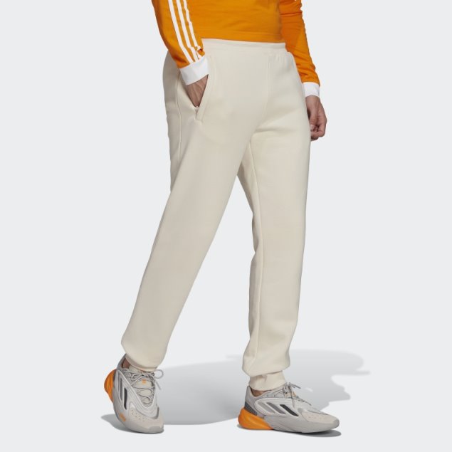 Pantalones Adicolor Essentials Trefoil Adidas Blanco