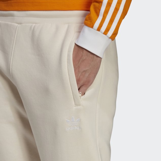 Pantalones Adicolor Essentials Trefoil Adidas Blanco