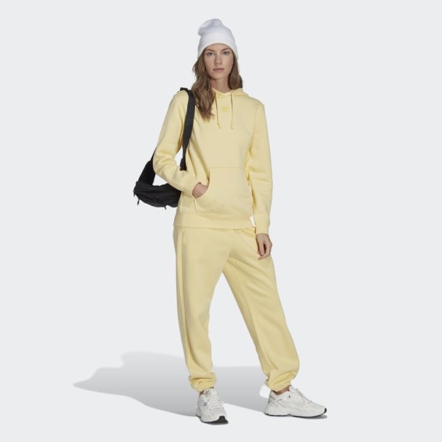 Sudadera Adicolor Essentials Polar Amarillo Adidas